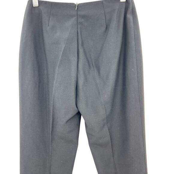 Versace Classic V2 Black Pleated Ankle Pants‎ Dress Pants Size 42 US 6 - Picture 6 of 10